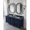 James Martin Vanities Brittany 72in Double Vanity, Victory Blue w/ 3 CM Charcoal Soapstone Quartz Top 650-V72-VBL-3CSP - alternate 2